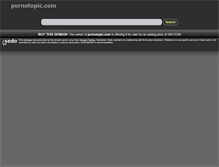 Tablet Screenshot of pornotopic.com